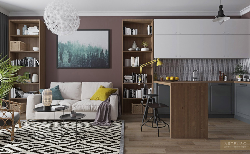 Обложка проекта: Квартира-студия