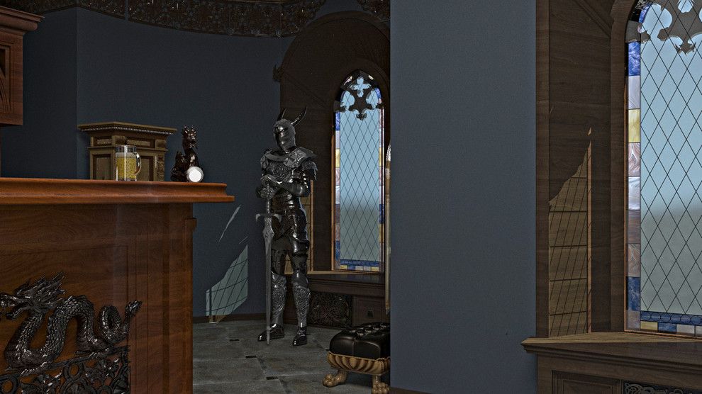 Комната отдыха . По мотивам готики.