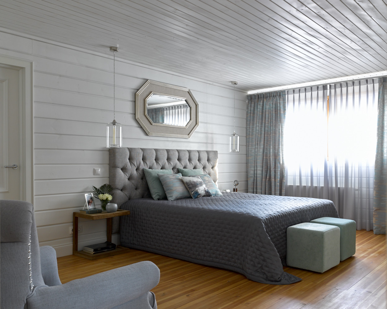 дом из клееного бруса в Подмосковье