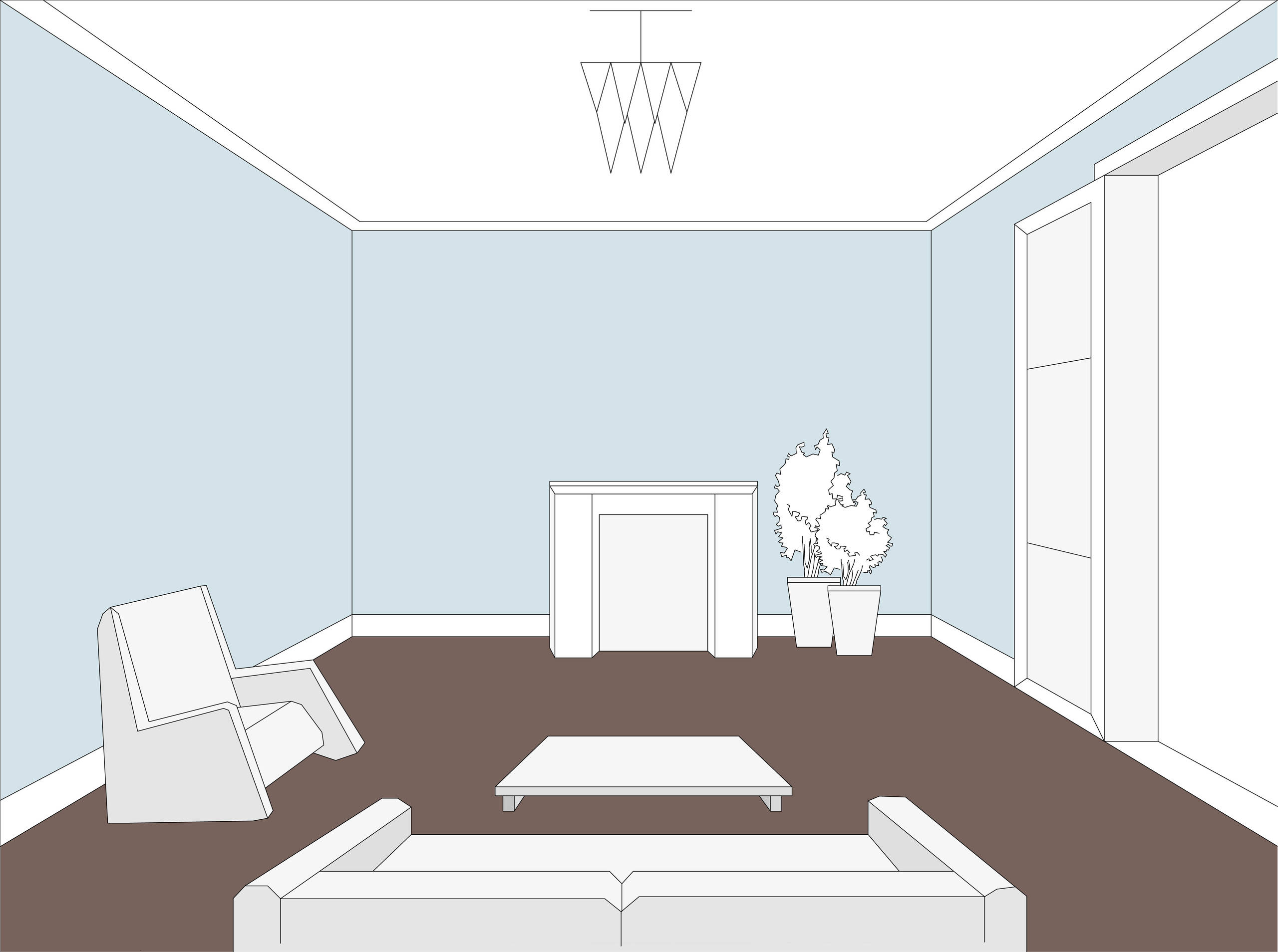 Пол, стены, потолок: Как сочетать их друг с другом