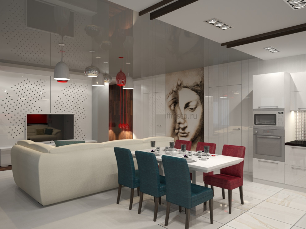 Обложка проекта: квартира на Молодой Гвардии