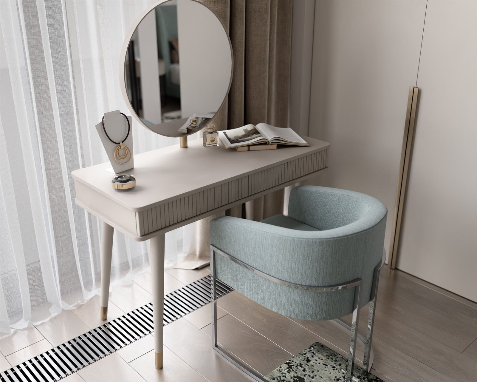 Детали. Мастер-спальня. Второй этаж.