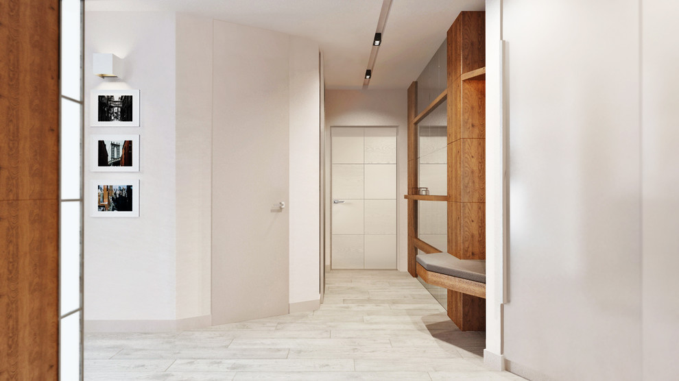 Обложка проекта: Интерьер квартиры в духе софт-минимализма. ЖК Грушевский Посад. Минск