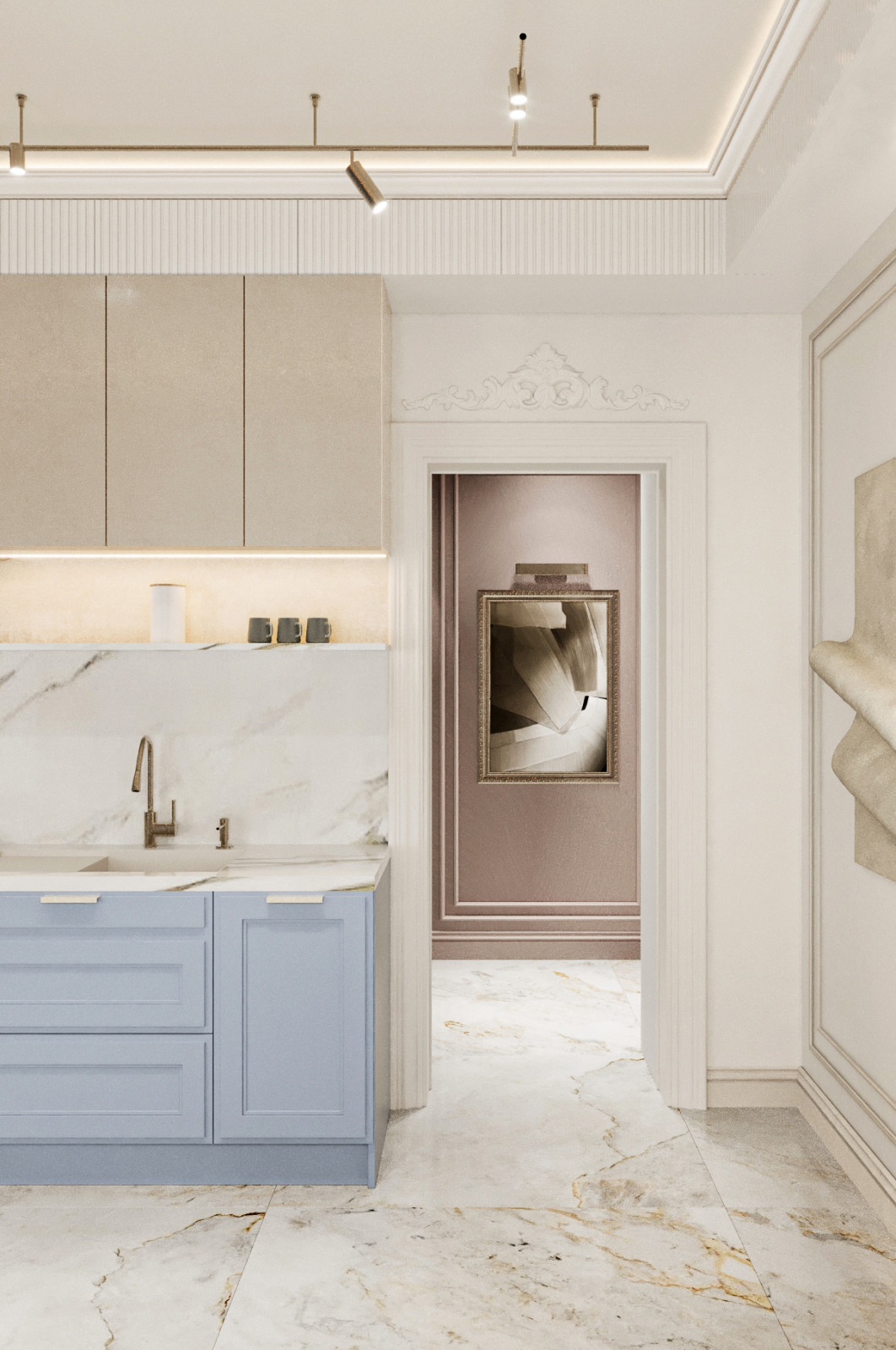 Жилой комплекс бизнес-класса "Морская набережная" 110 кв.м. Проект 2024г.