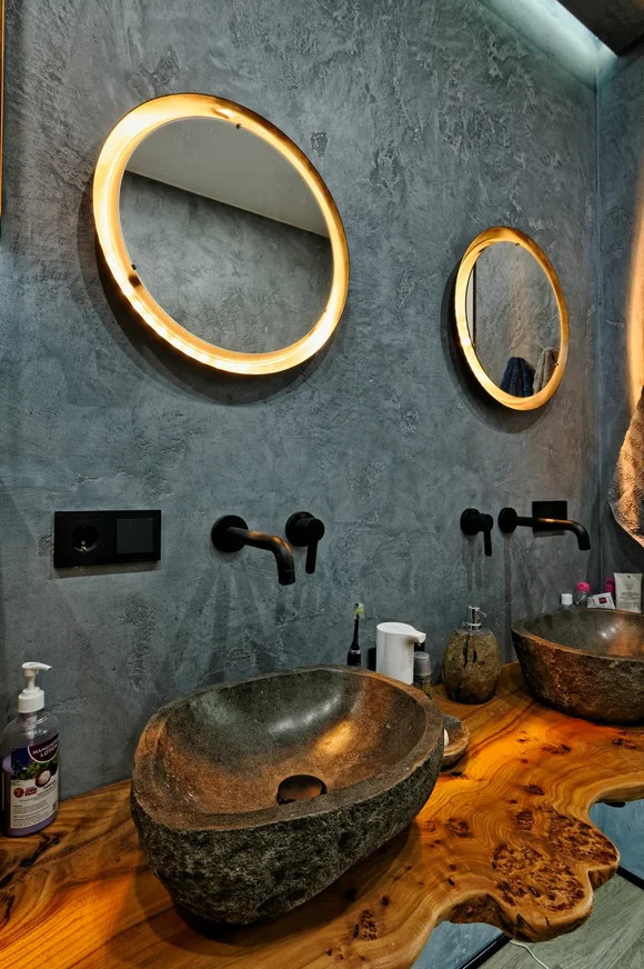 Ванная комната в балийском стиле