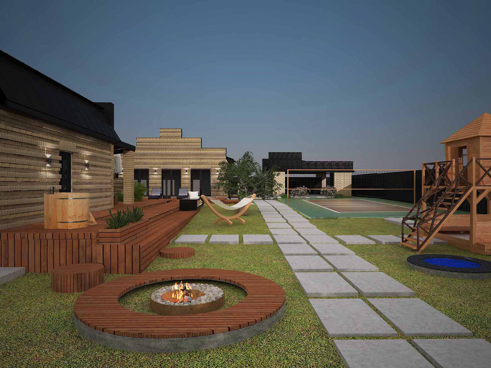 Стильная банька!