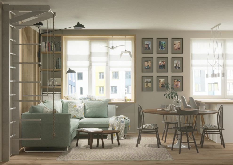 Квартира на Лесной в Микрогороде "В лесу"