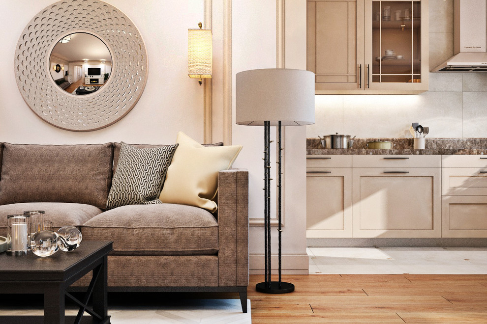 Обложка проекта: Квартира в стиле американской классики