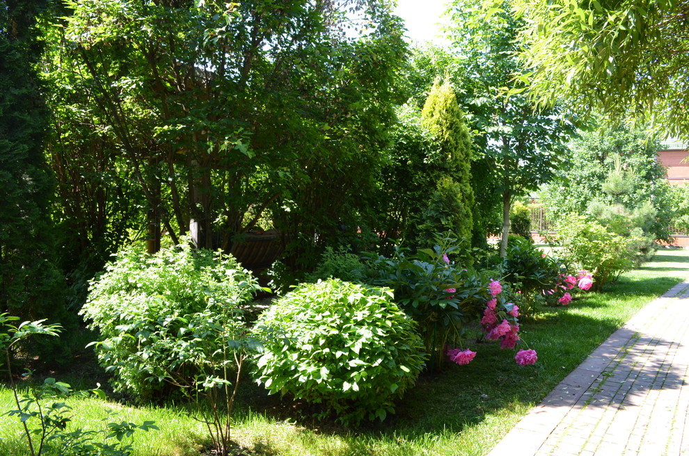 Сад "Царство растений" ландшафтный стиль.