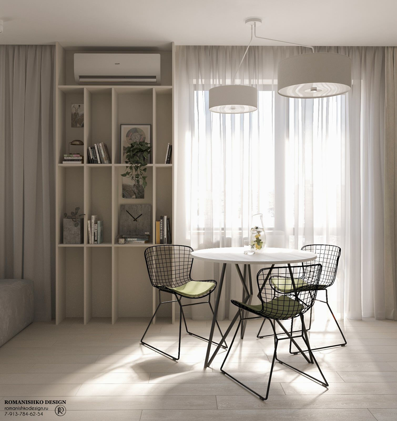 Дизайн интерьера квартиры в ЖК "Чкалов"