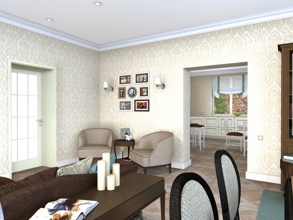 Гостиная "Мятный тон"