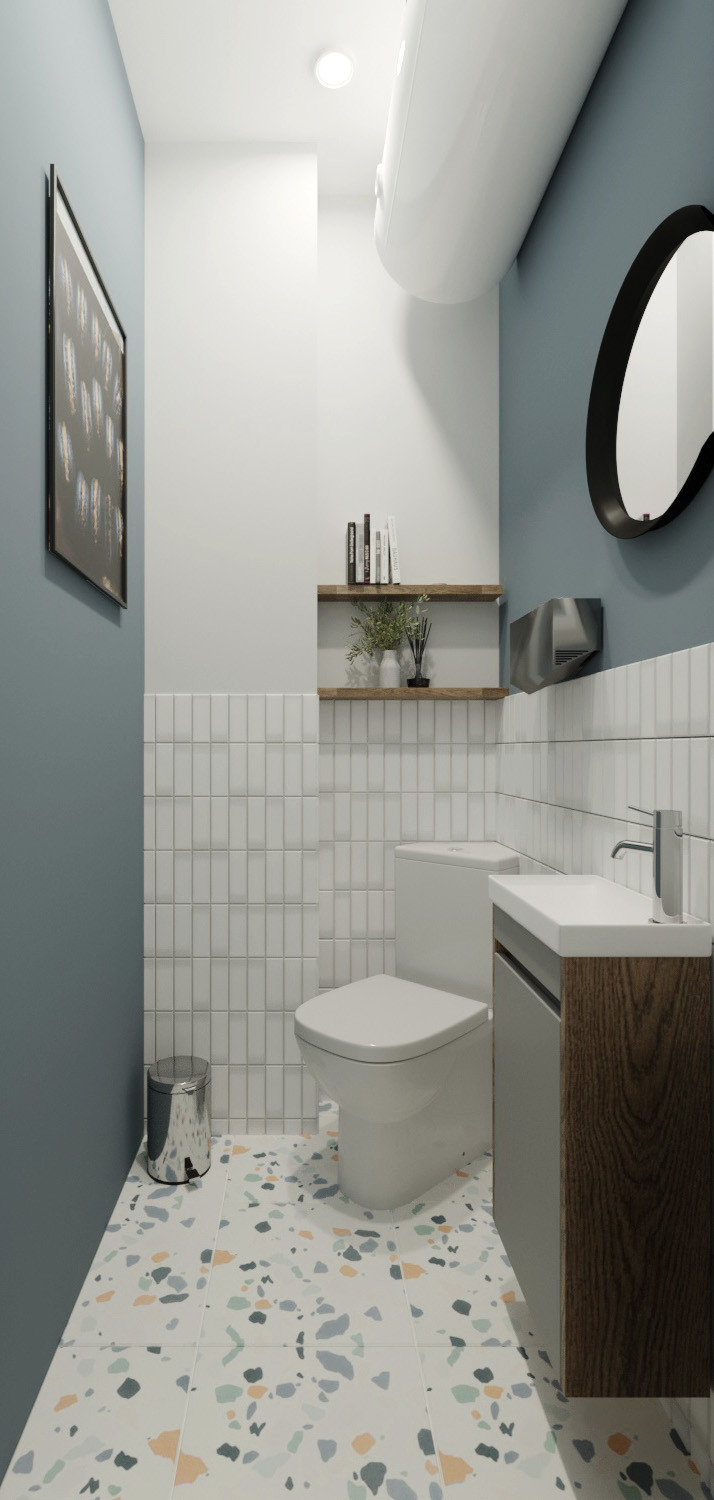 Дизайн интерьера кондитерской в Уфе "Gala Cake"