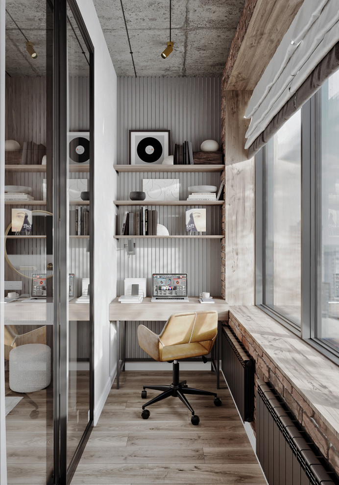 Дизайн квартиры в стиле лофт с элементами неоклассики