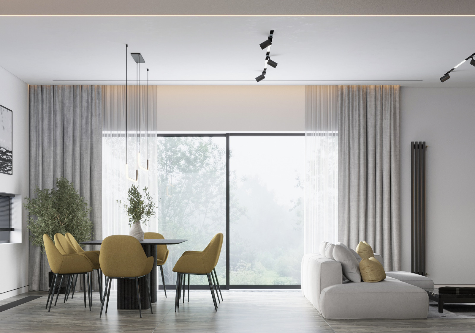 Кухня-гостиная