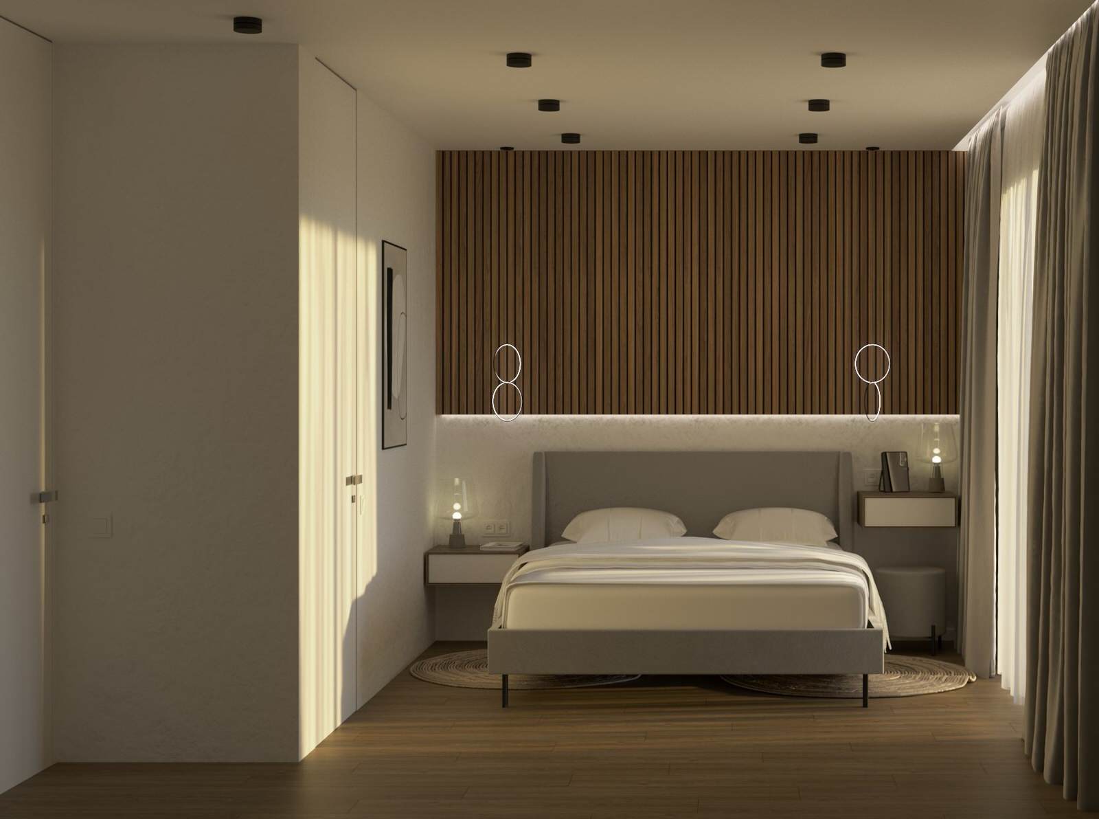 Проект загородного дома в Ленинградской области, стиль джапанди