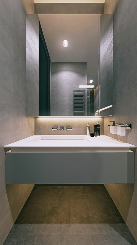 Квартира в современном стиле с элементами Хай-Тек