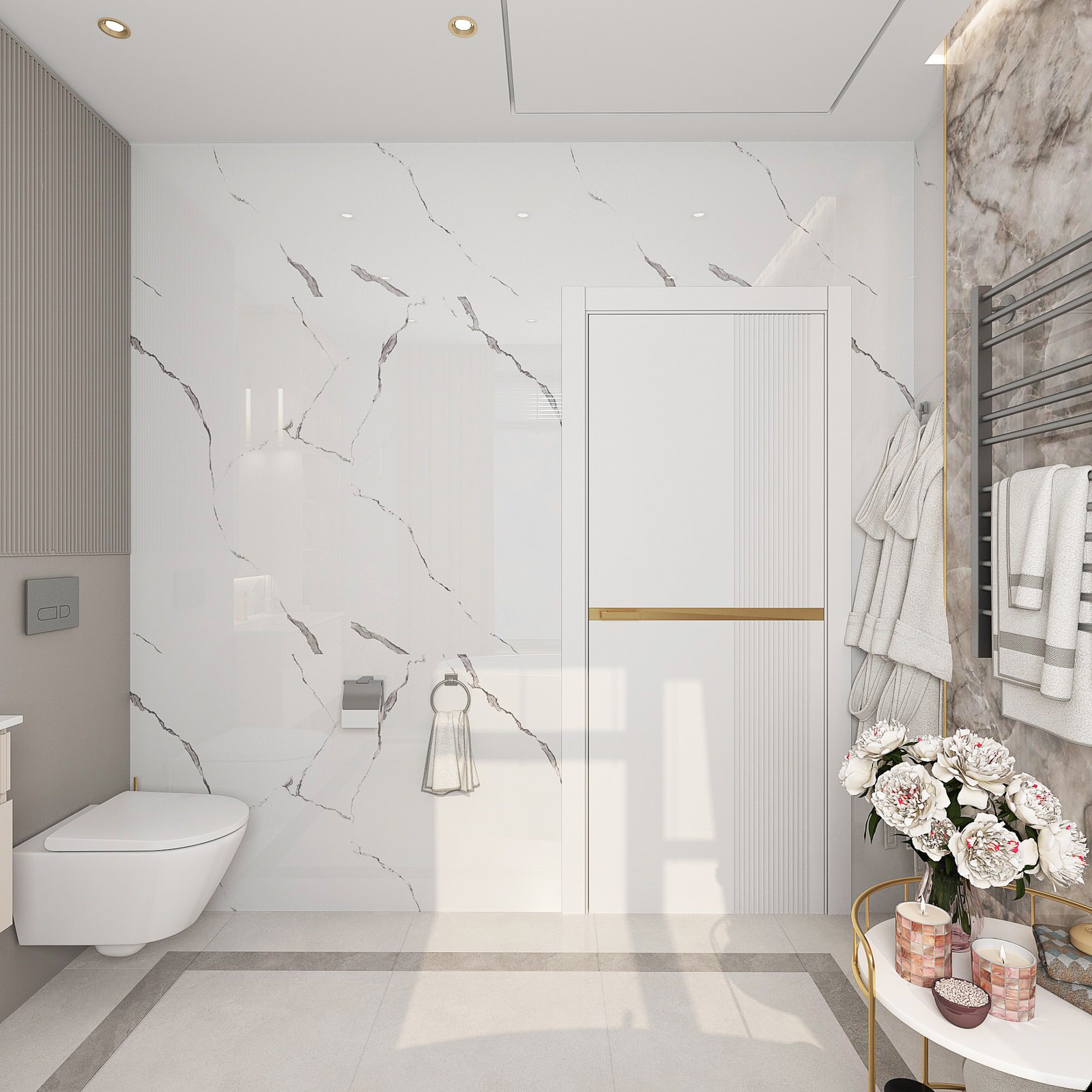 Проект в коттеджном посёлке Каменки