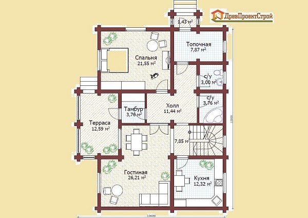 Проект дома № 51