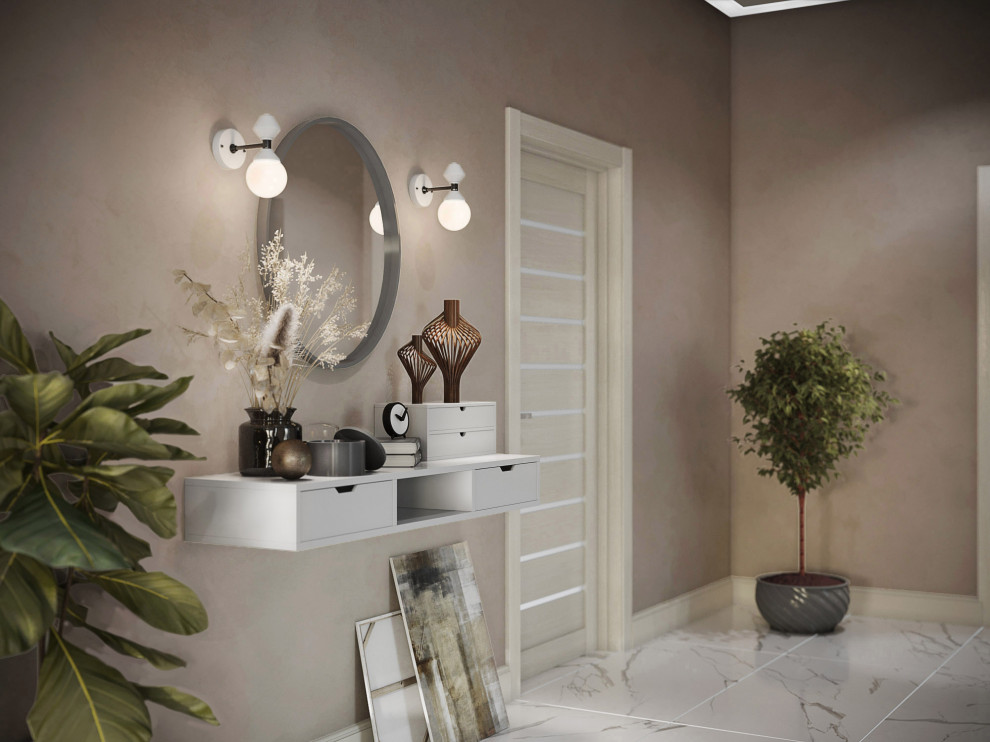 Пространство первого этажа. Холл