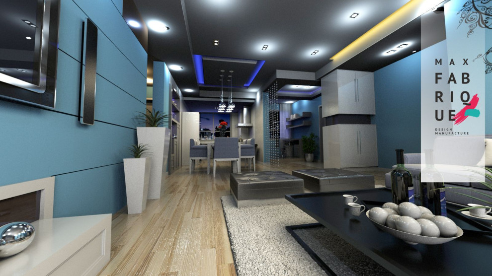 Дизайн-концепт Студии 30 кв.м.