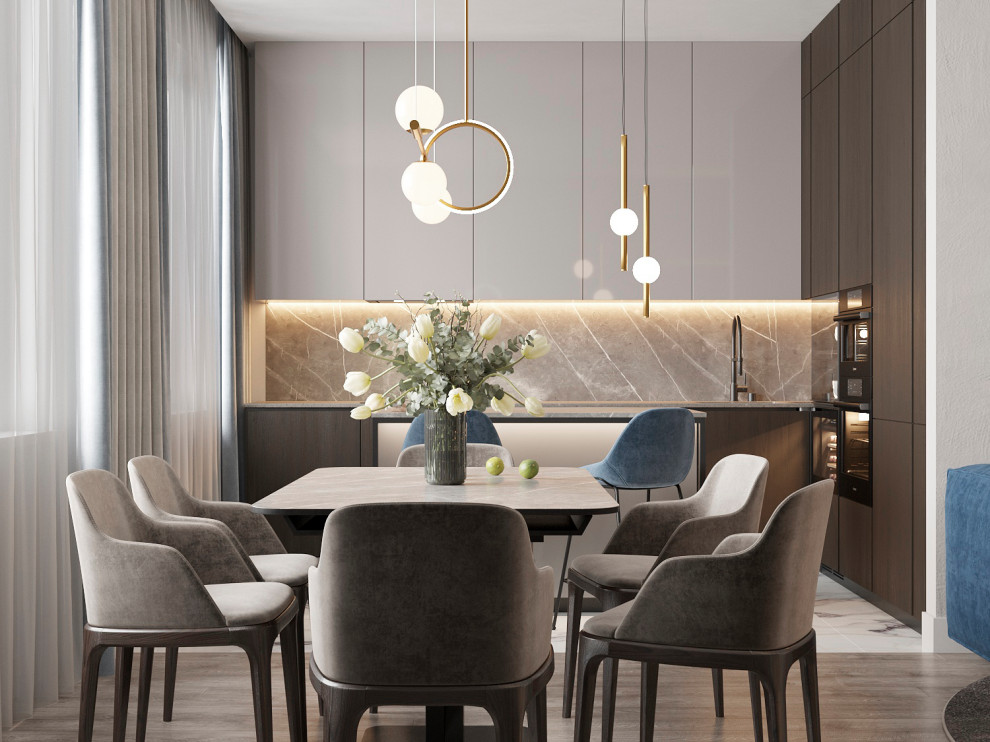 Дизайн-проект 3-комнатной квартиры 84,3 м2 в ЖК «Румянцево-Парк»