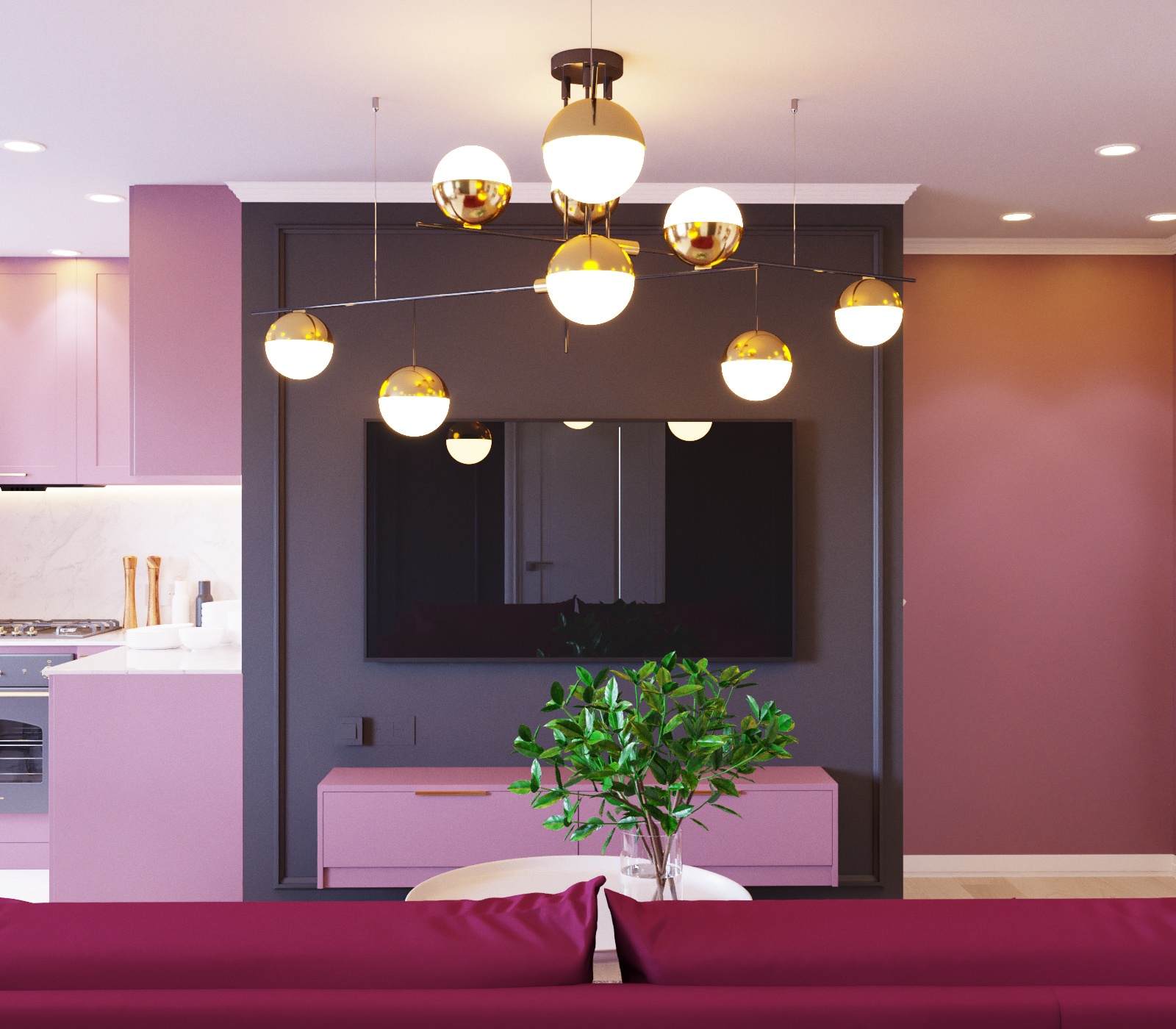 Дизайн квартиры для молодой девушки