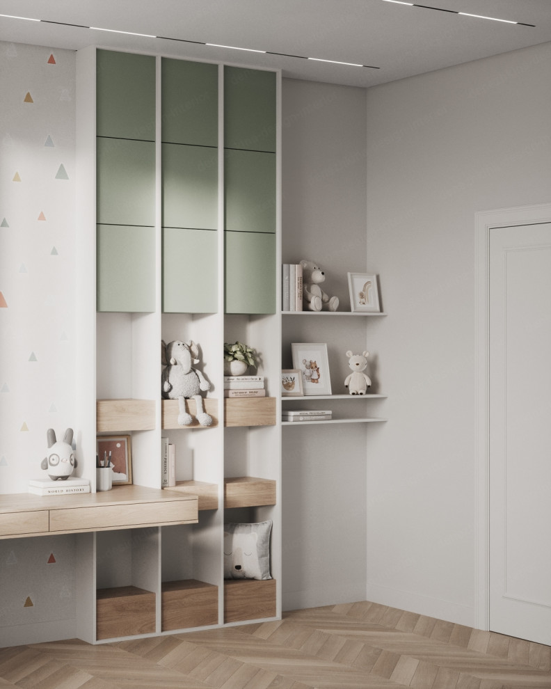 Дизайн проект 3 комнатной квартиры — ЖК Скандинавия