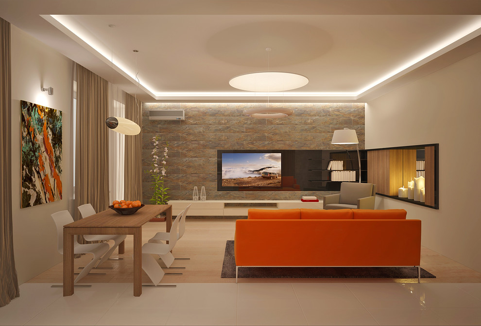 Обложка проекта: Дизайн-проект квартиры в современном стиле в Волгограде