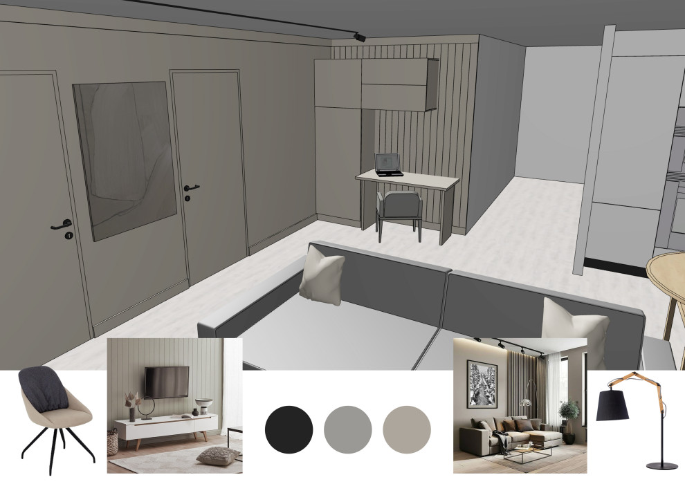 Концепция гостиной