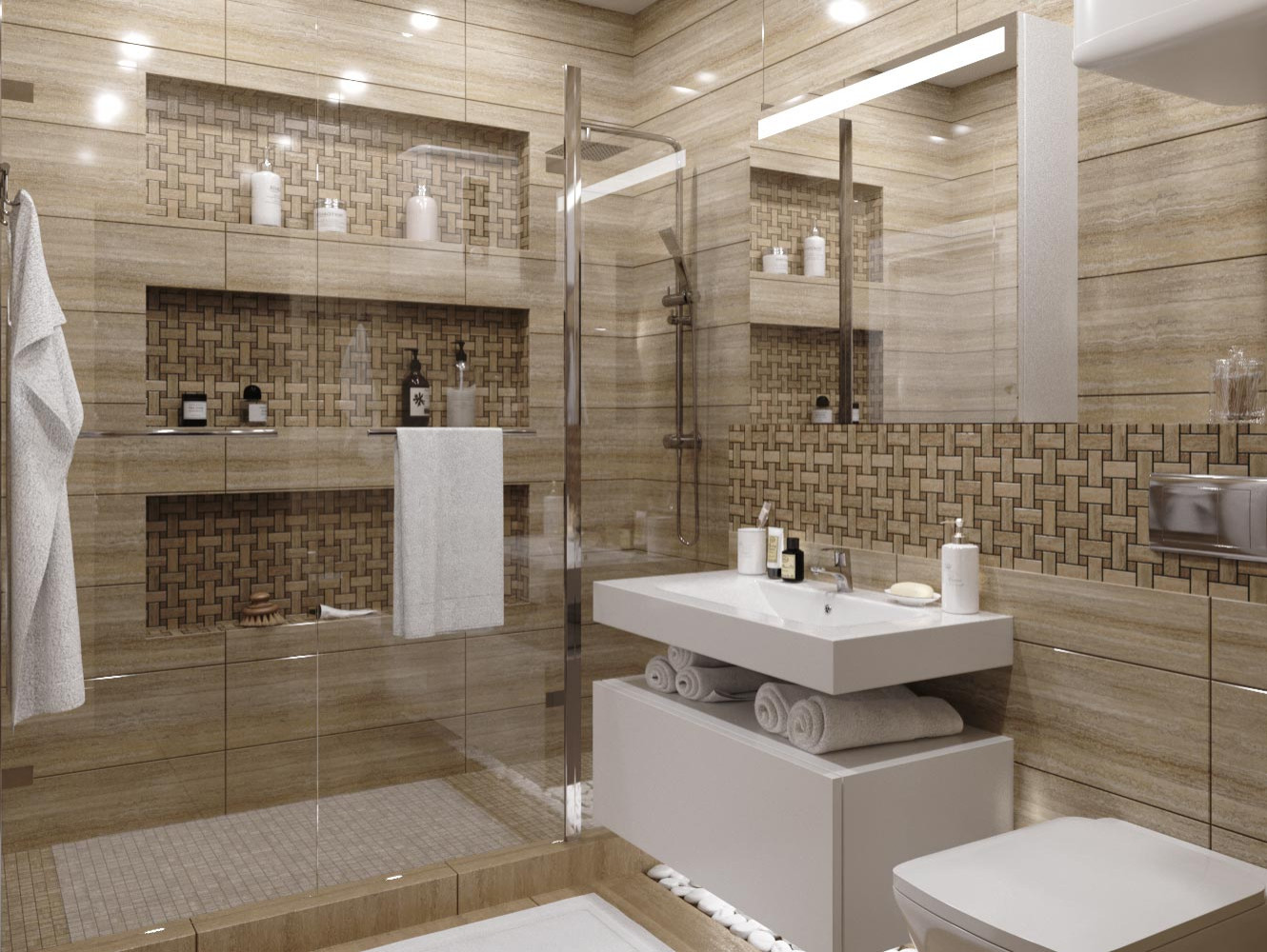 Обложка проекта: Проекты ванных комнат для магазина сантехники и плитки