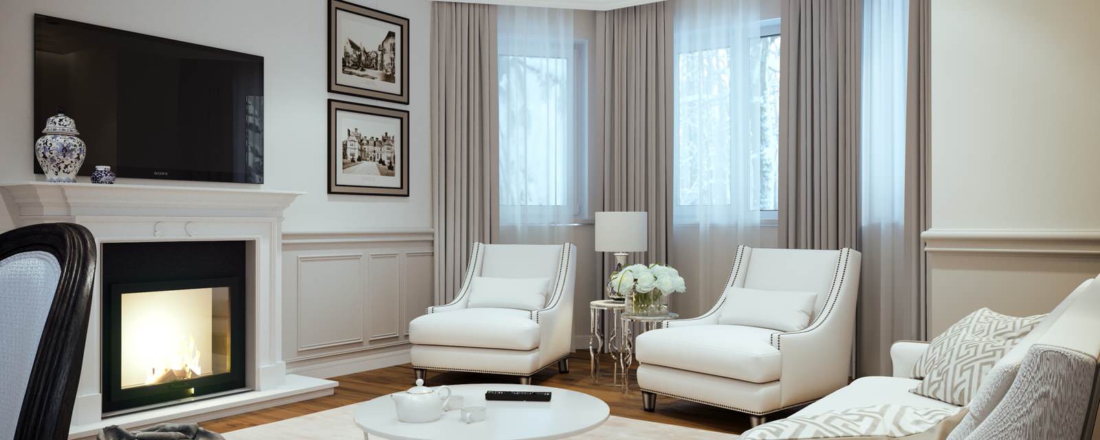 Элегантная классика частной резиденции