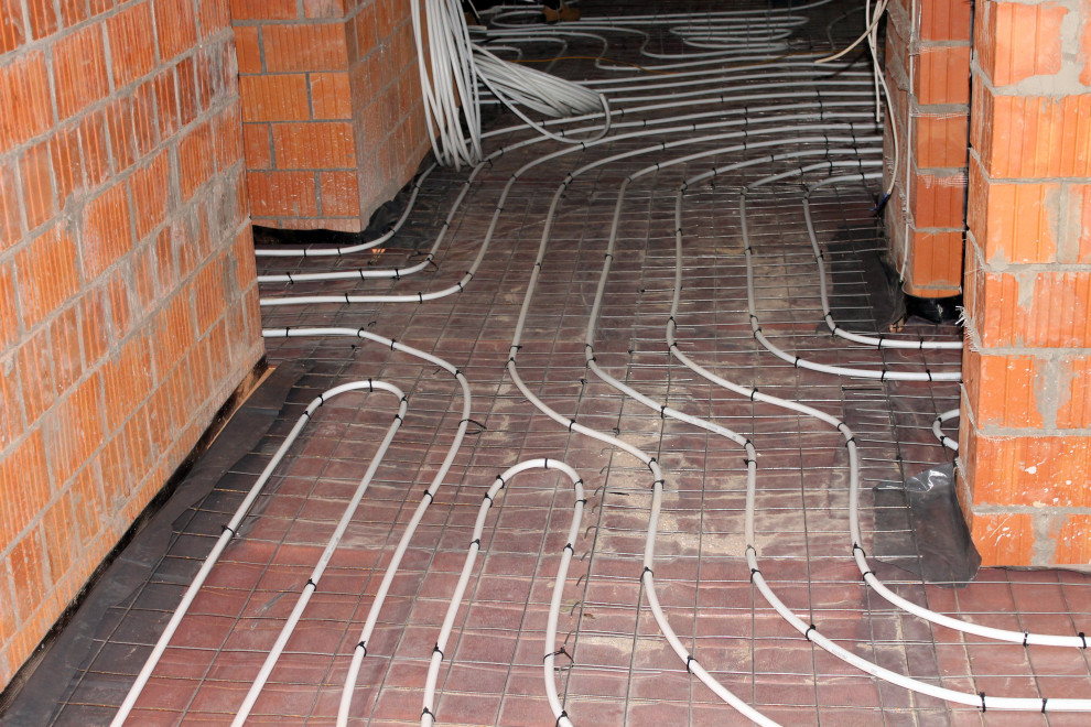 Дом из кирпича в "Охтинском парке"