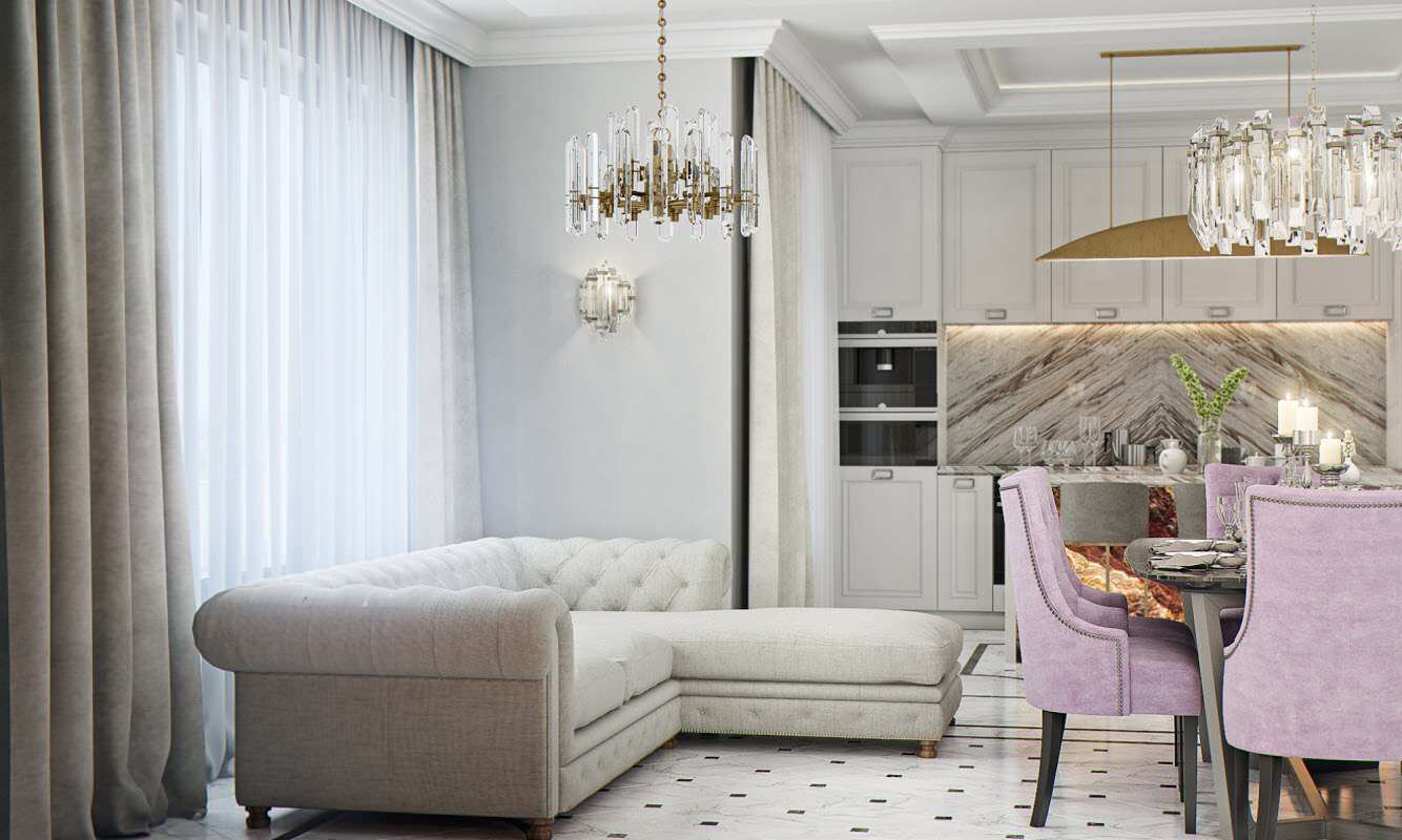 Мебель в классическом стиле ЭЖК Астра  г.Пермь