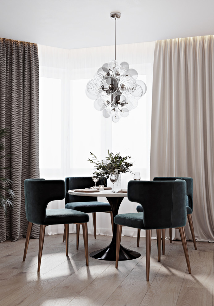 Дизайн проект кухни-гостиной ЖК Лазурный г. Воронеж