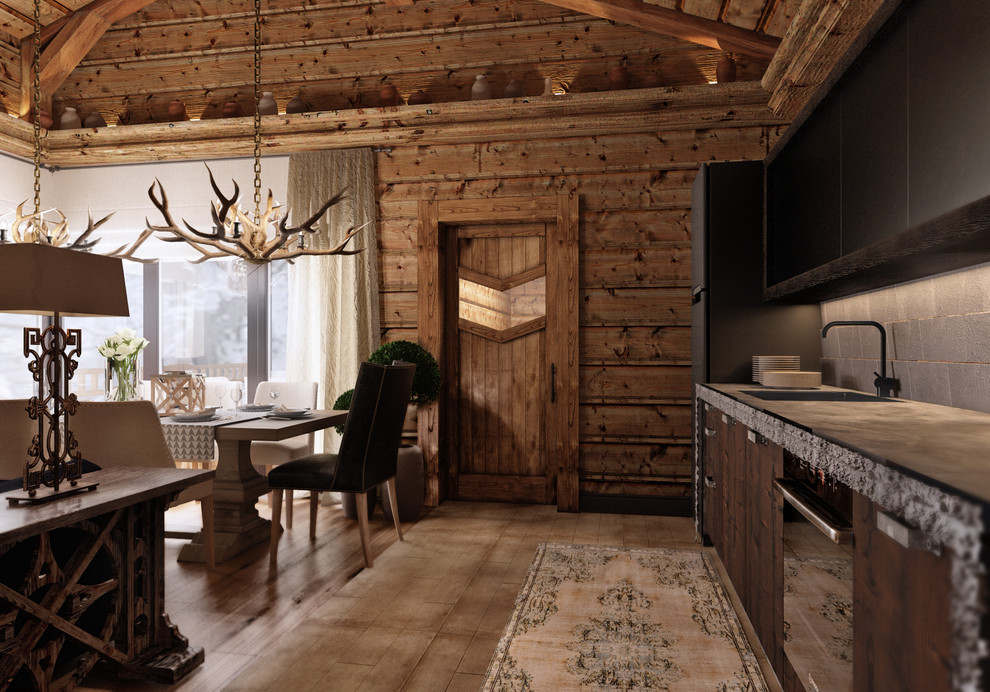 Гостиная - кухня вид 3