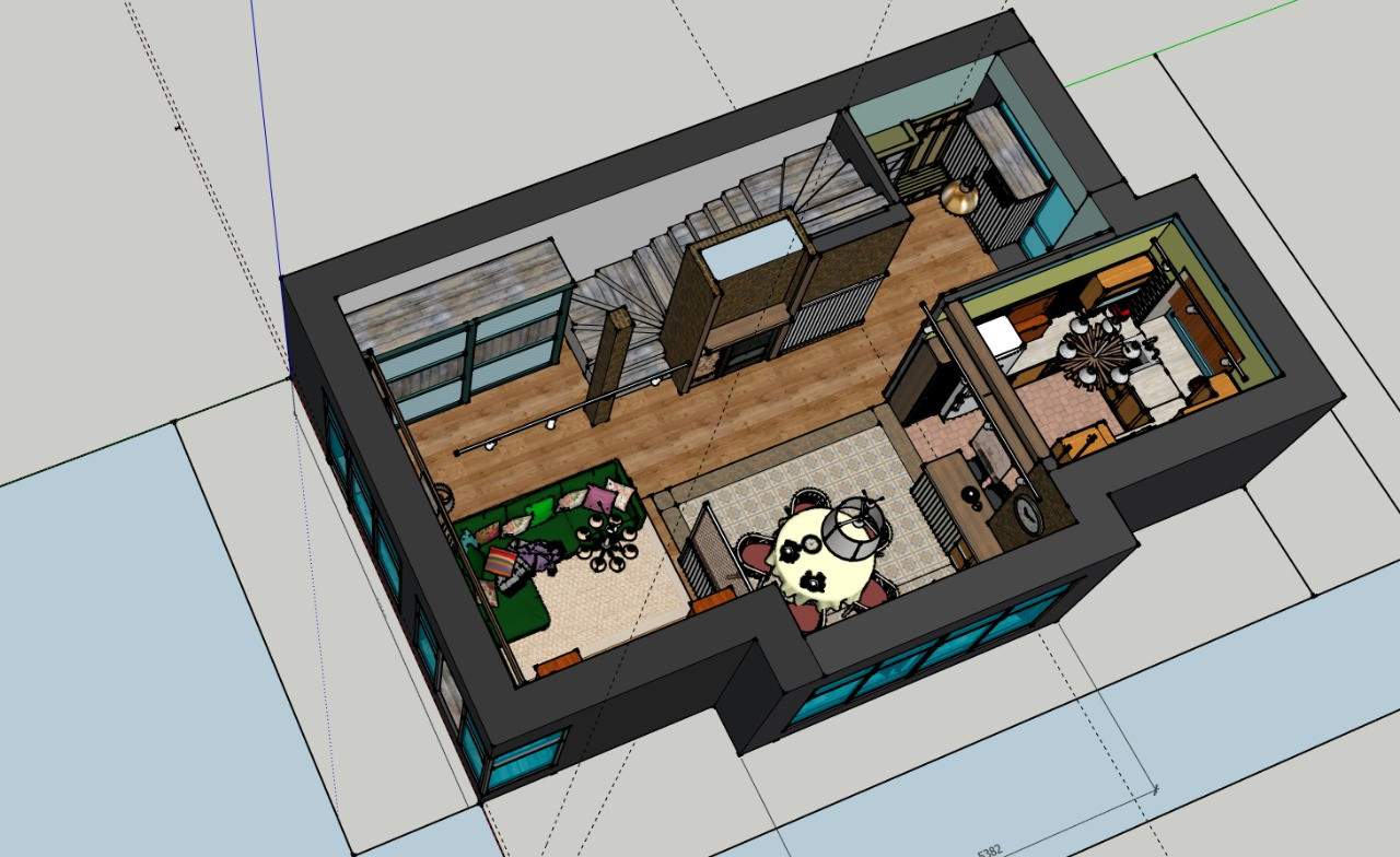 Обложка проекта: Разработка планировок.Зонирование.