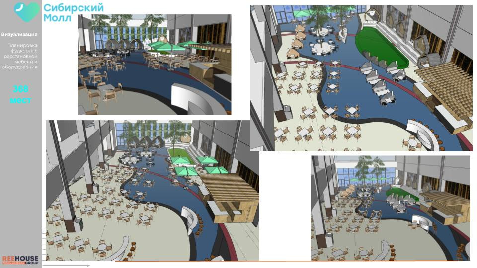 Экспресс-дизайн Торгового Центра в Новосибирске