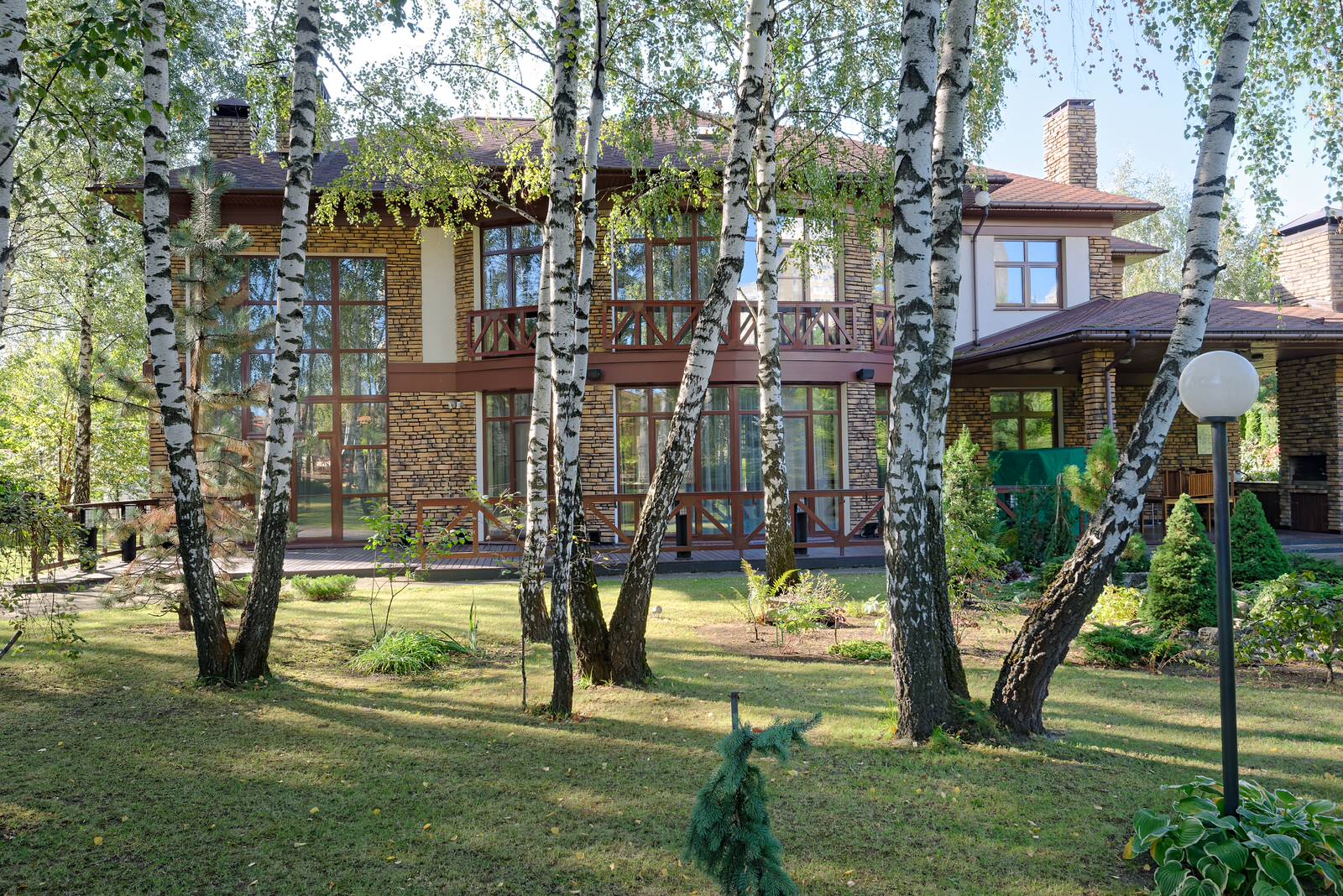 Загородный коттедж в Подмосковье