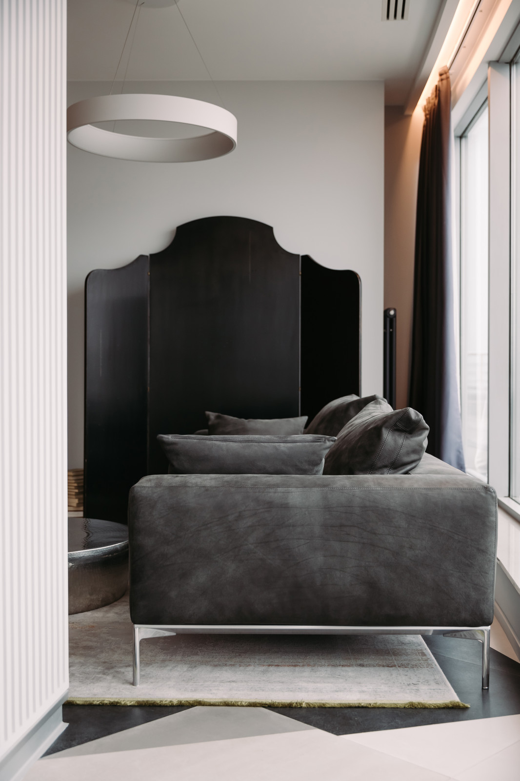 Проектирование интерьера пентхауса в самом высоком здании Минска, ЖК Парус