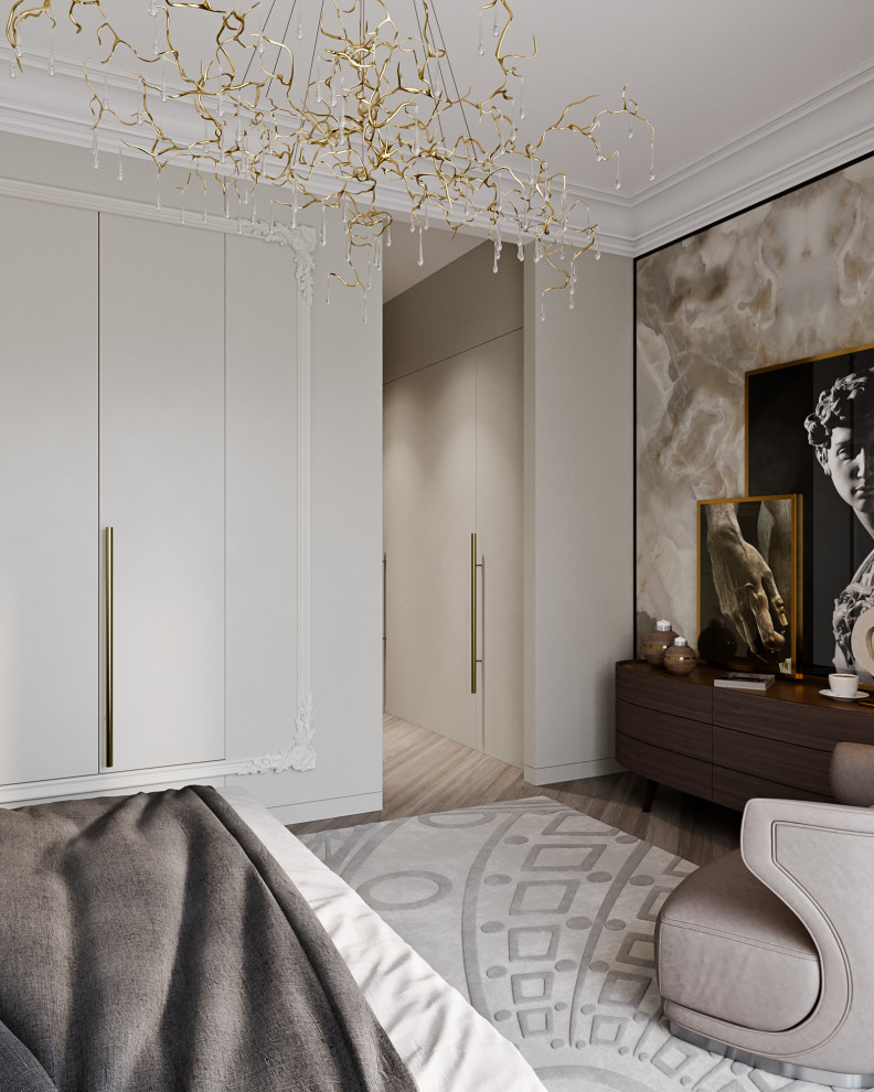 проект интерьера квартиры 150м2 Колков С.С., Камнев М.В. 2020г.