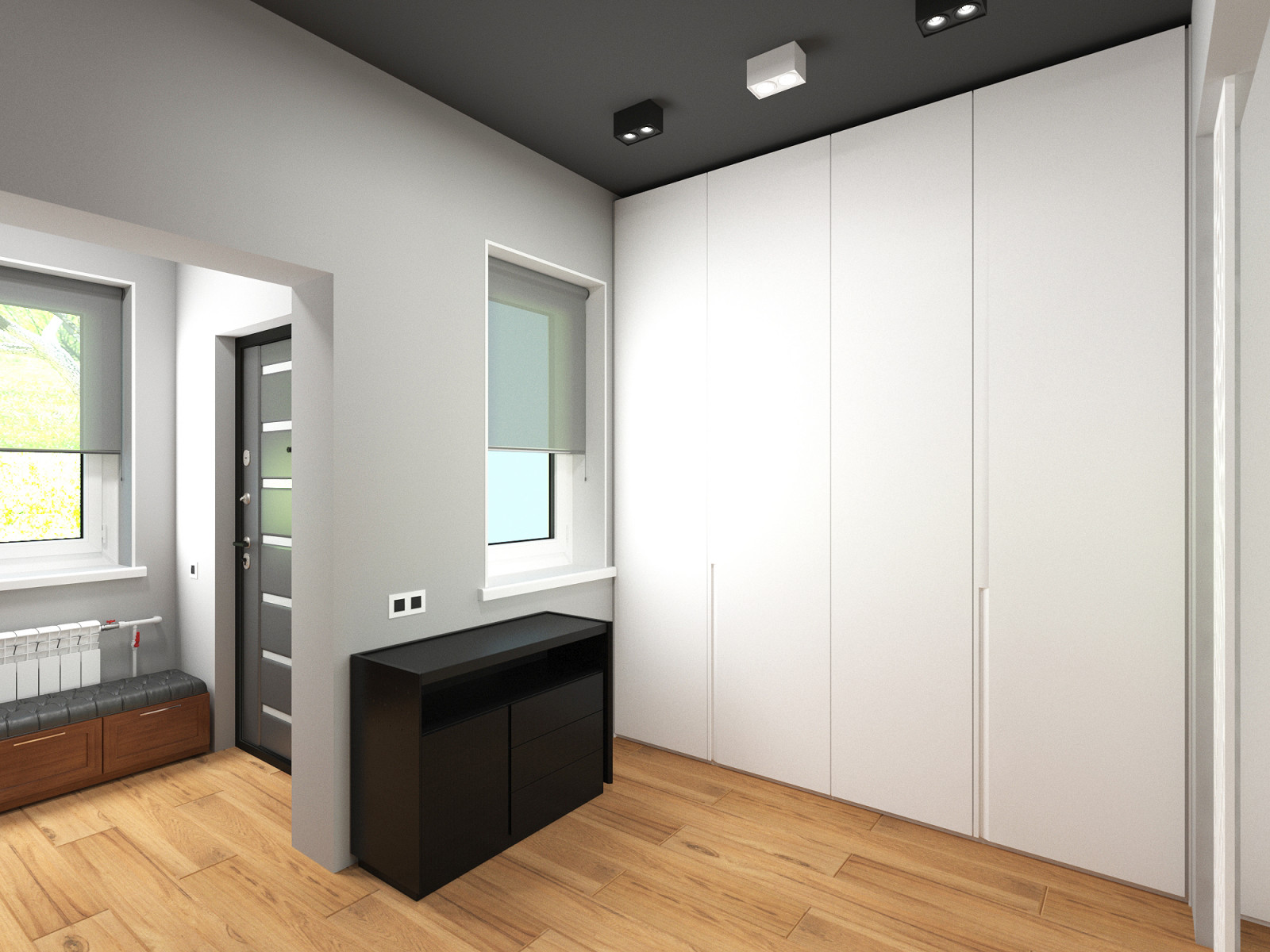 Таунхаус в сером