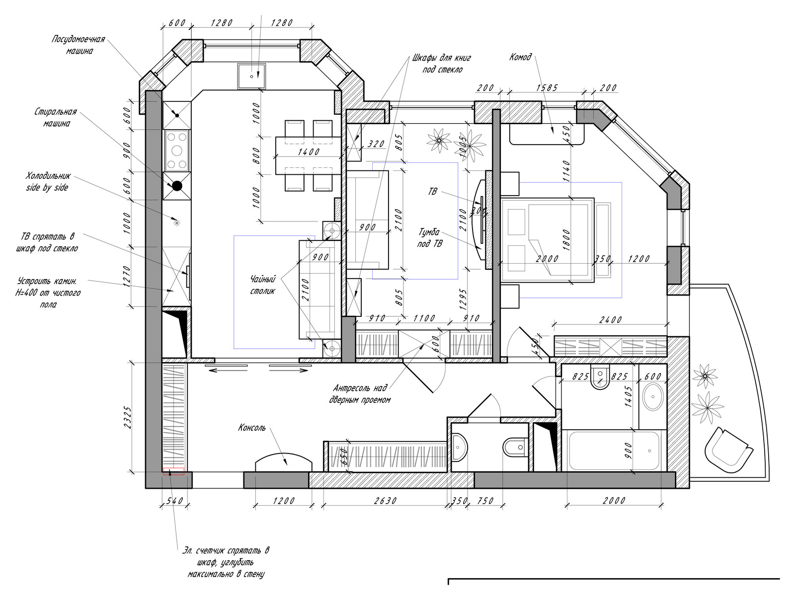 планировки по ул.Новая