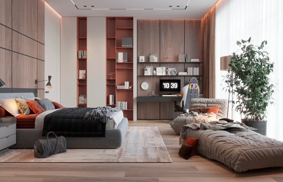 Утонченный дом в стиле Шато