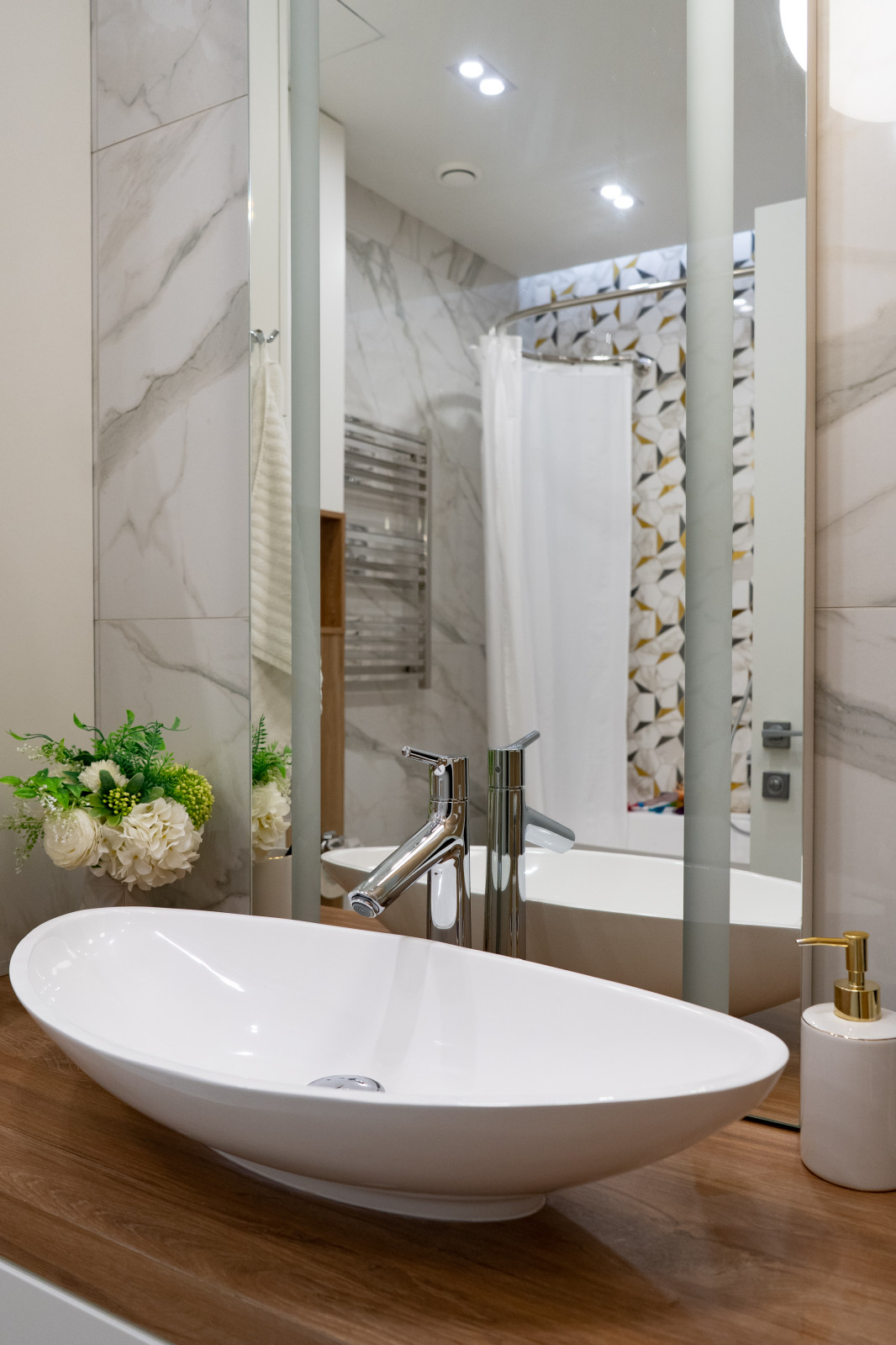 Дизайн интерьера трехкомнатной квартиры в г. Видное