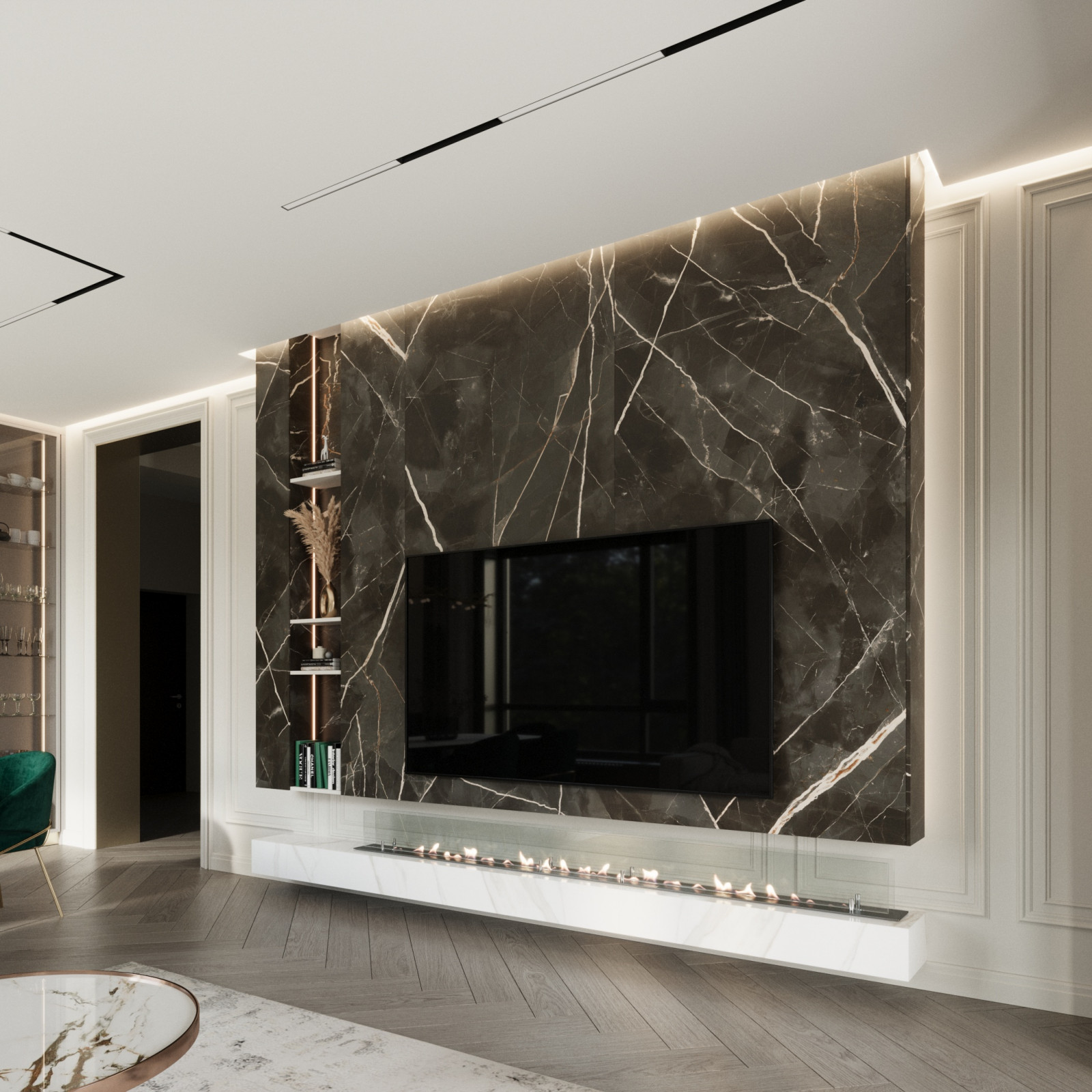 Обложка проекта: Дом в неоклассике