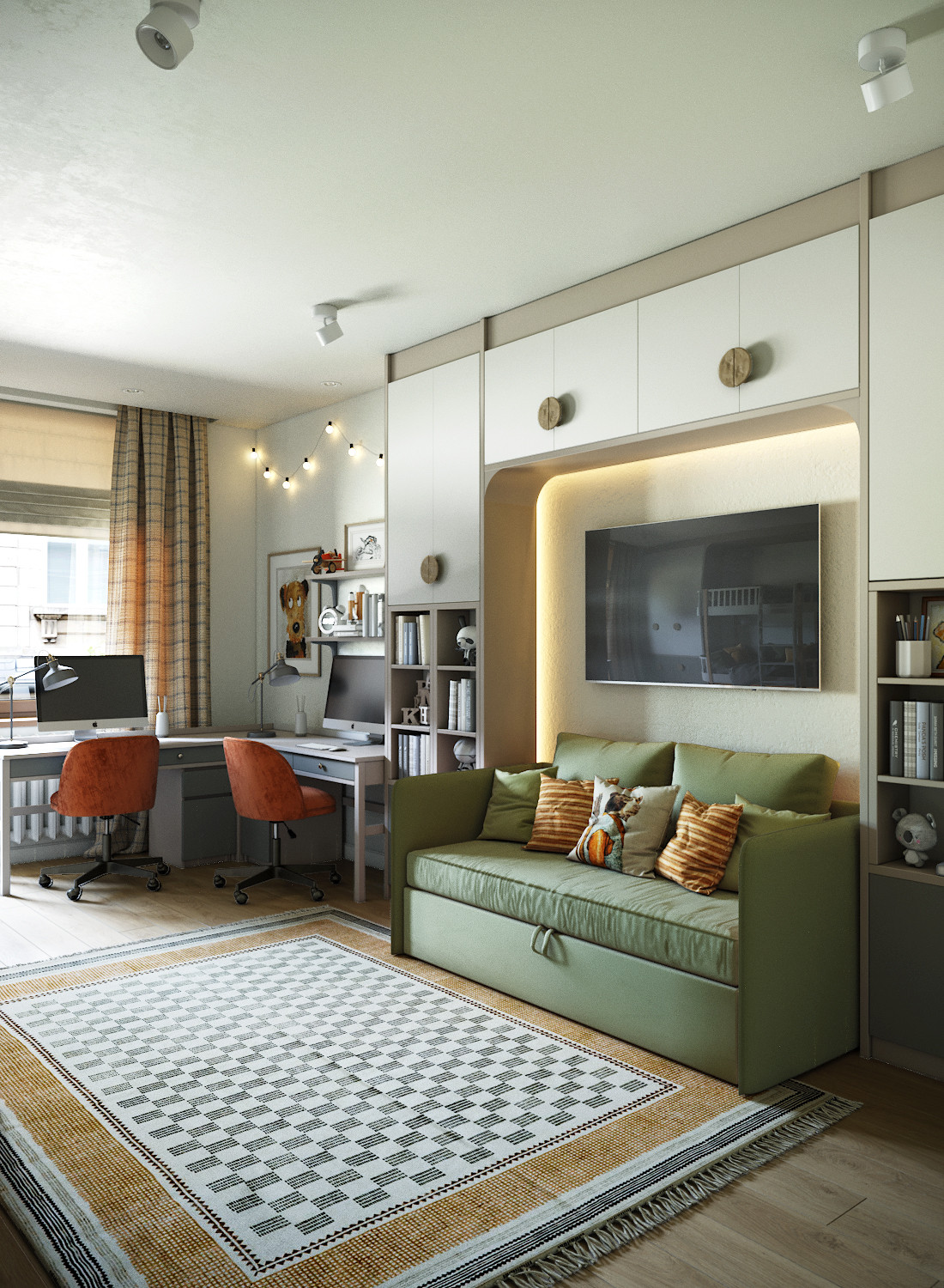 Квартира для семьи с 3мя детьми