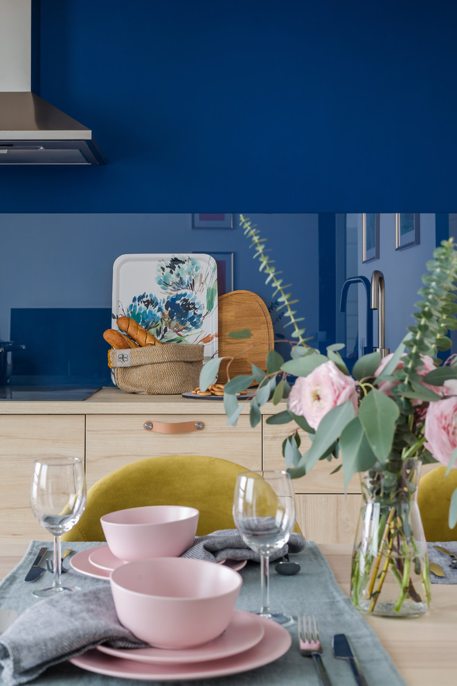 Квартира в современном стиле с яркими акцентами