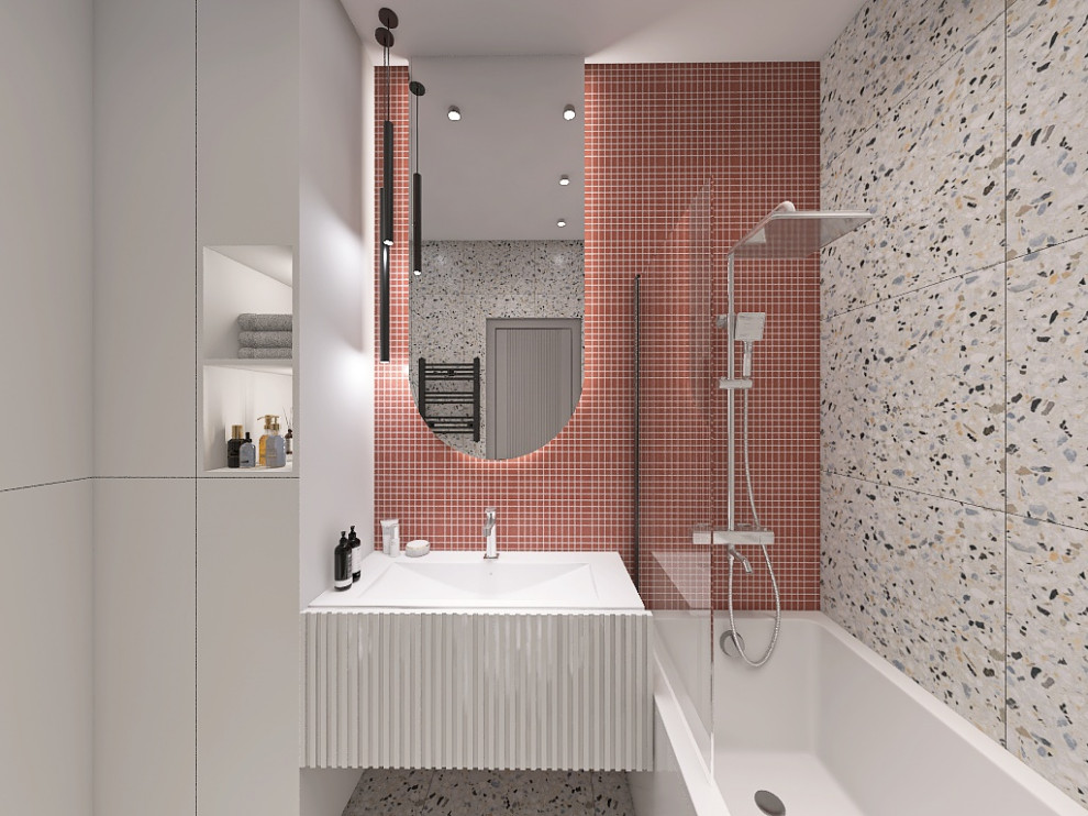 Обложка проекта: ЖК Новин ванная 4,5 м2