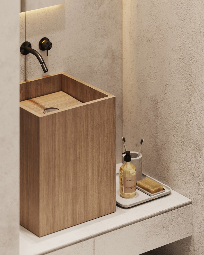 Flat in natural colours | Квартира в природных оттенках