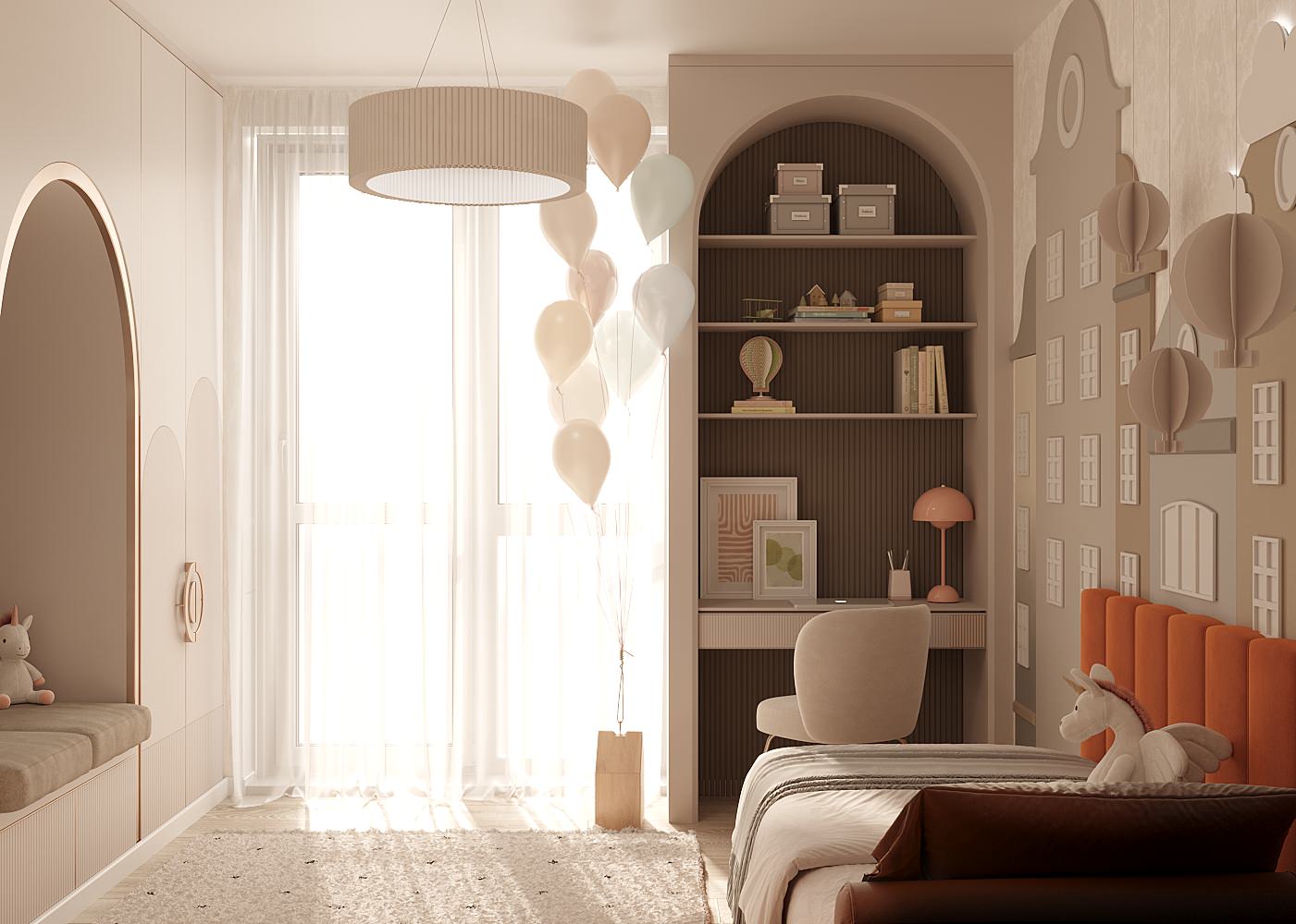 Детская в современном стиле